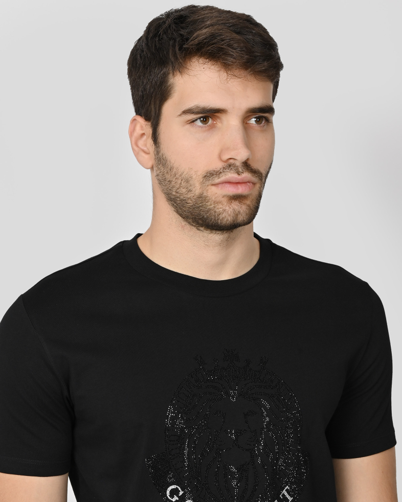TRICOU NEGRU CU DESEN 240161131733-2 04