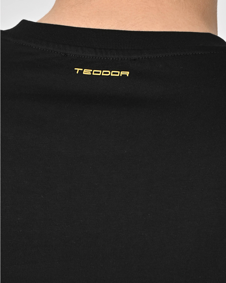 TRICOU NEGRU CU DESEN 240161131734-2 08