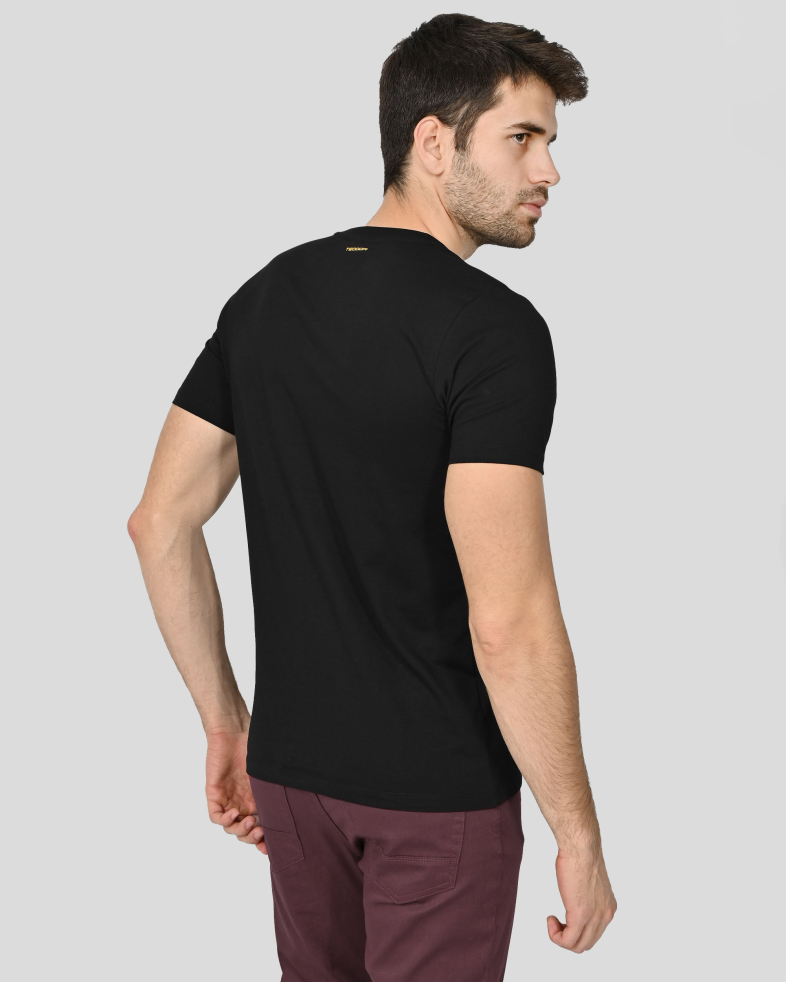 TRICOU NEGRU CU DESEN 240161131734-2 09