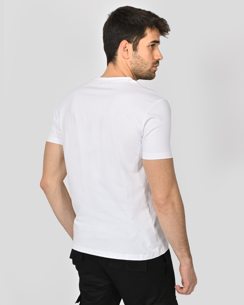 TRICOU ALB CU DESEN 240161131735-1 08