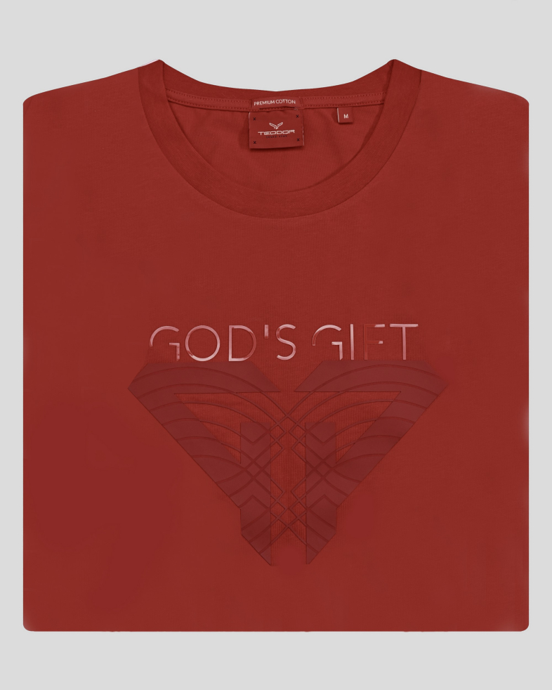 TRICOU ROSU CU DESEN 240161131735-3 06