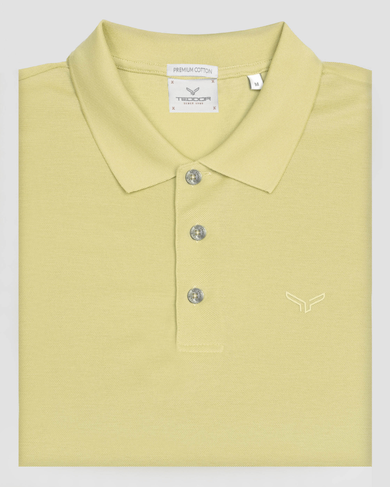 TRICOU POLO GALBEN 240161131737-10 06