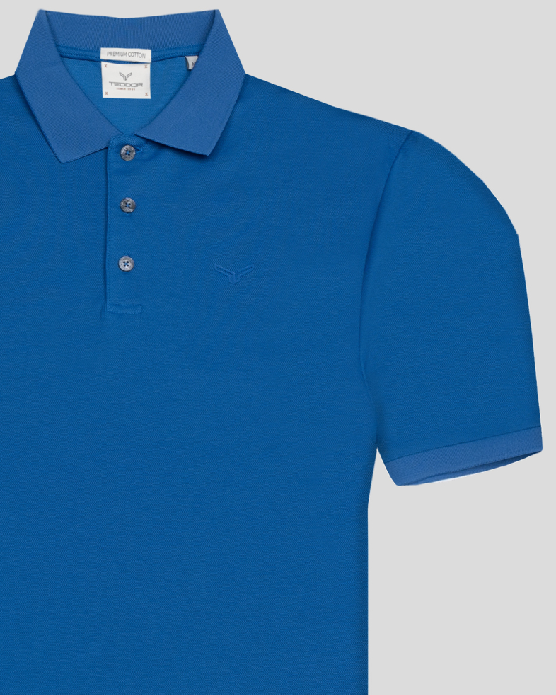 TRICOU POLO ALBASTRU 240161131737-4 05