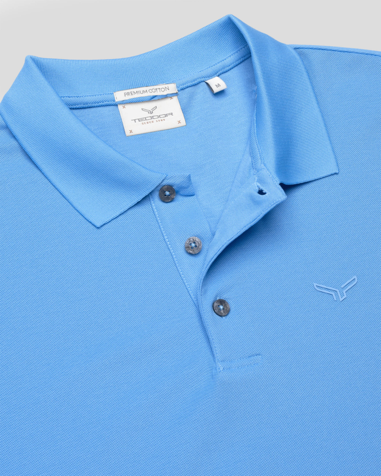 TRICOU POLO ALBASTRU 240161131737-5 07