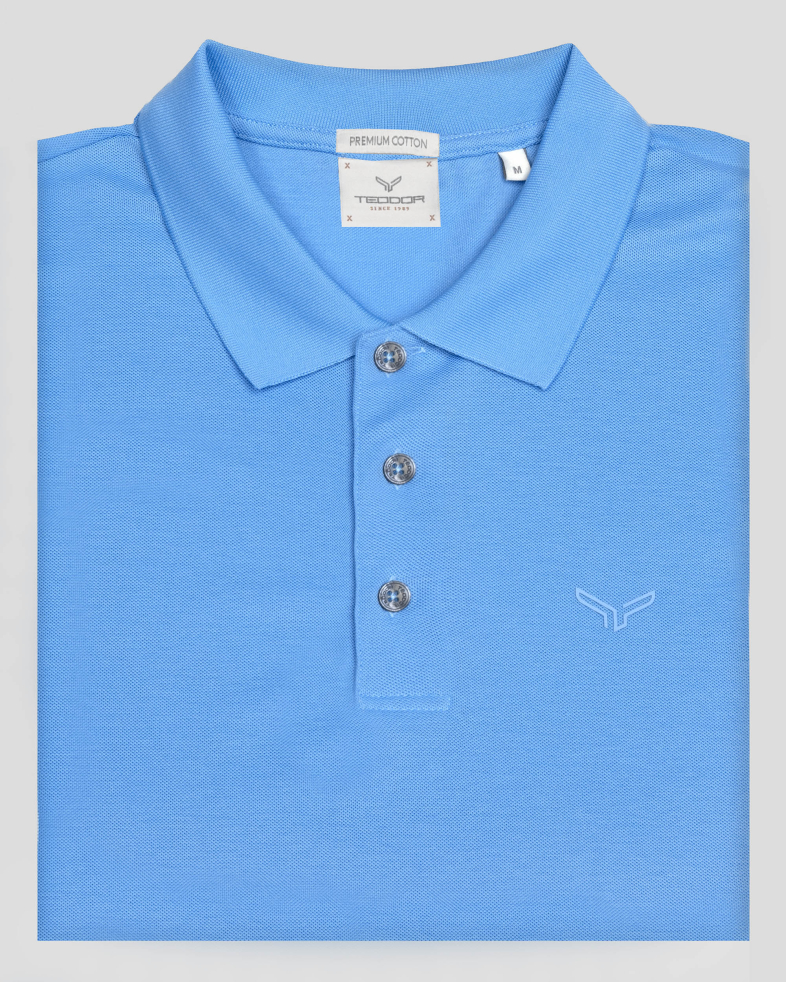 TRICOU POLO ALBASTRU 240161131737-5 06