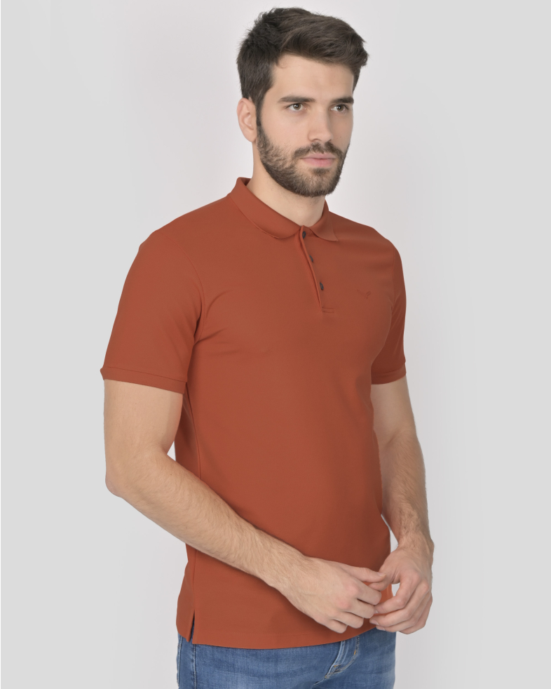 TRICOU POLO PORTOCALIU 240161131737-8 03