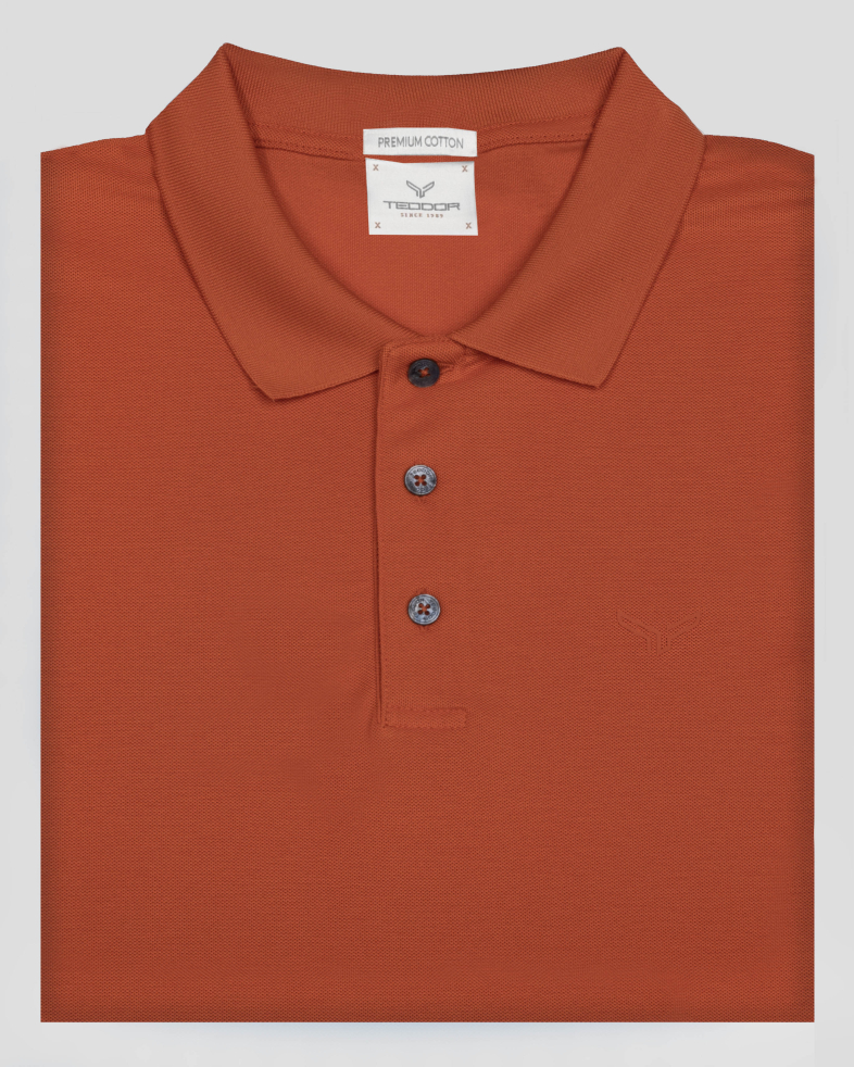 TRICOU POLO PORTOCALIU 240161131737-8 07