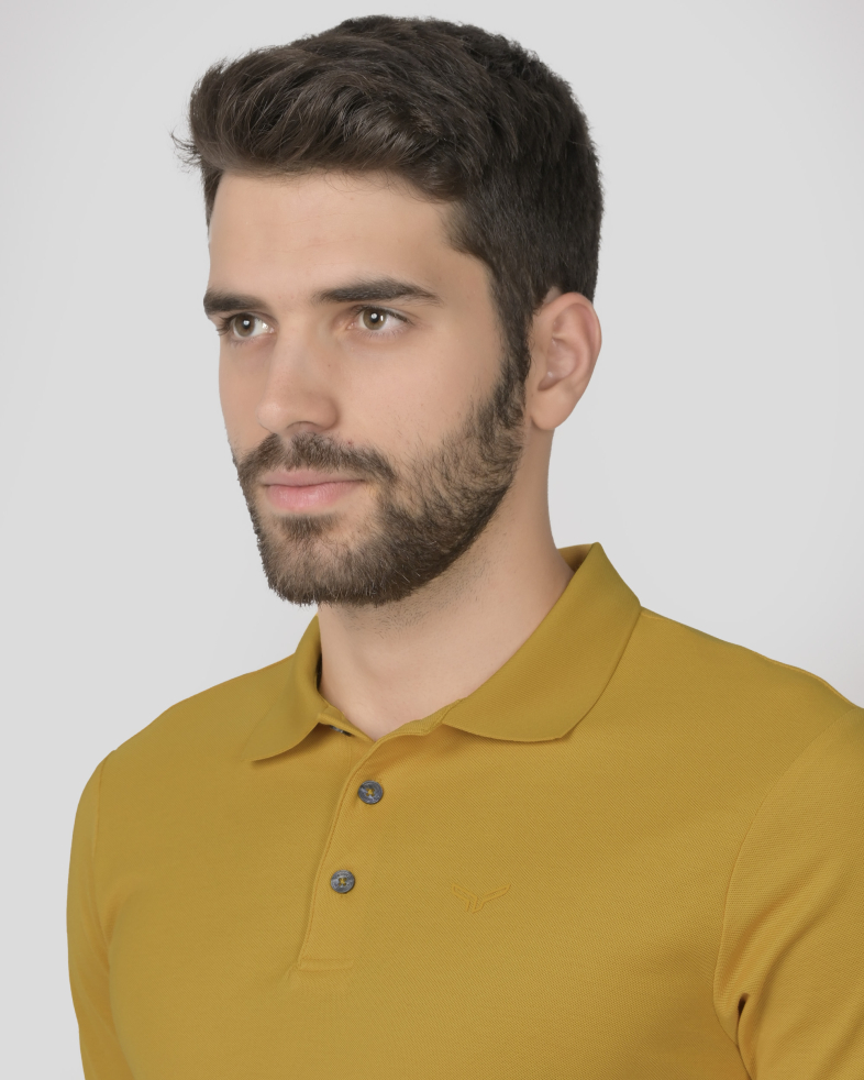 TRICOU POLO GALBEN 240161131737-9 04