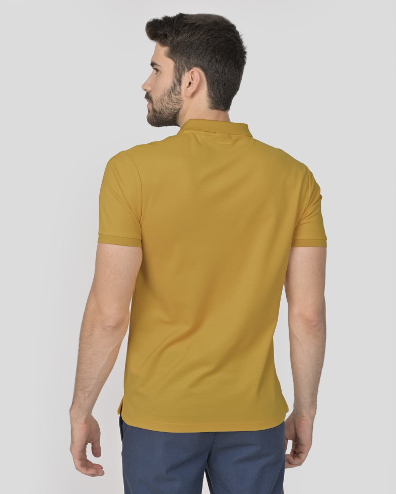 TRICOU POLO GALBEN 240161131737-9 08
