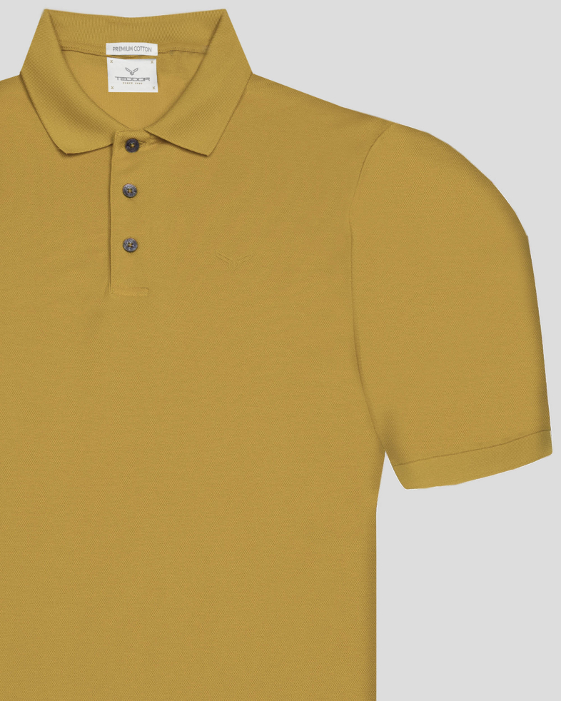 TRICOU POLO GALBEN 240161131737-9 05