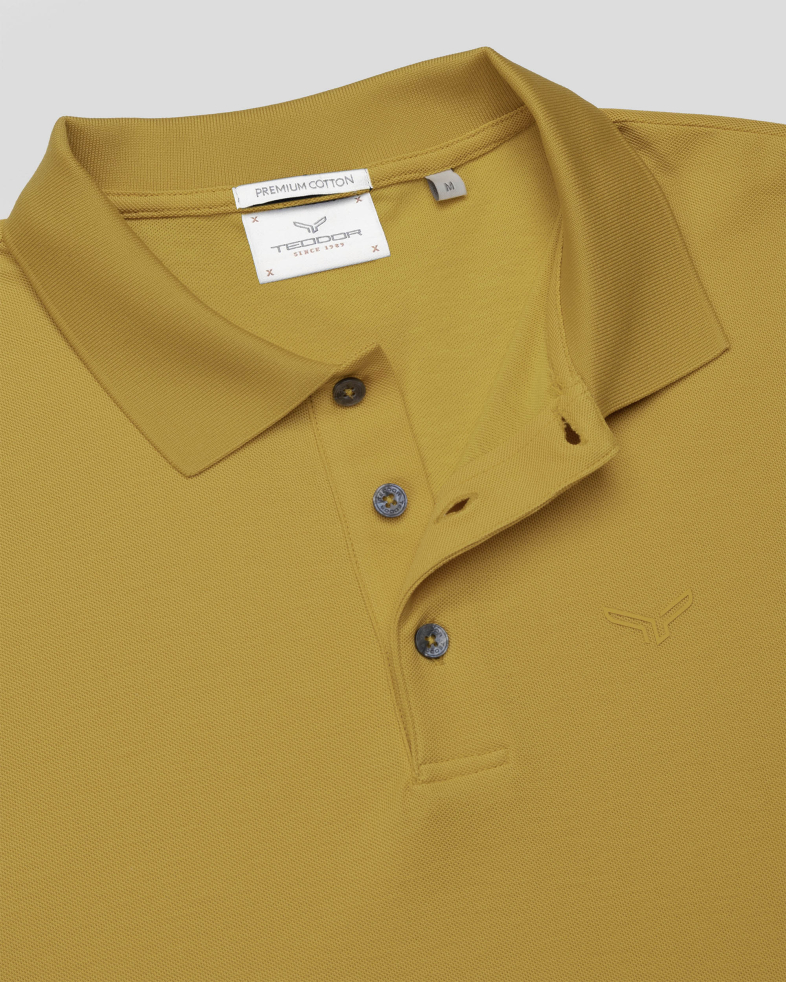 TRICOU POLO GALBEN 240161131737-9 07