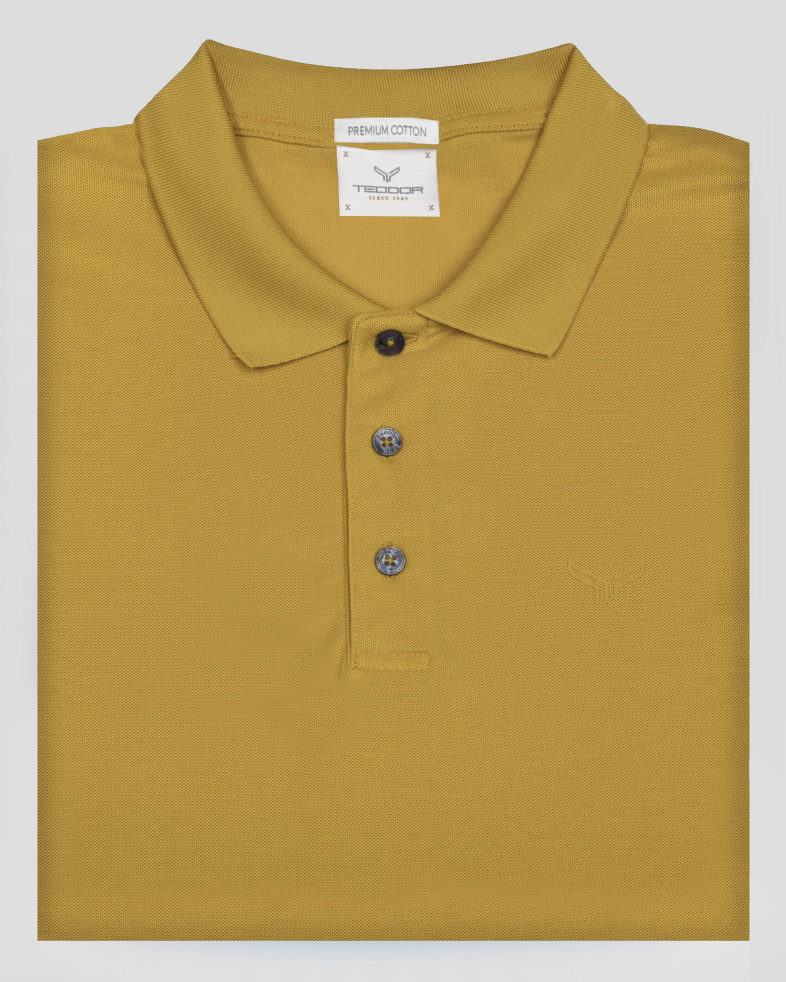 TRICOU POLO GALBEN 240161131737-9 06