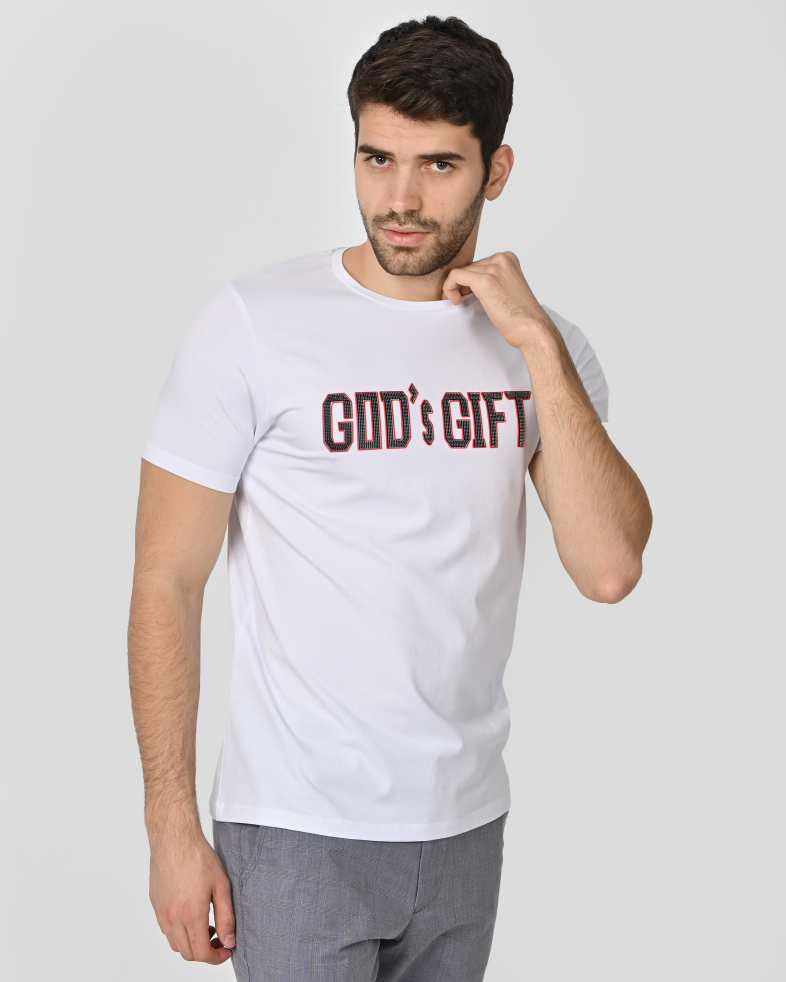 TRICOU ALB CU DESEN 240161131742-1 03