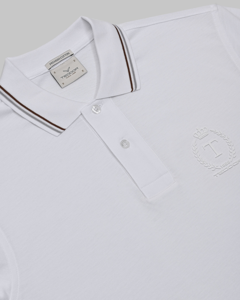 TRICOU POLO ALB 250110131777-1 07