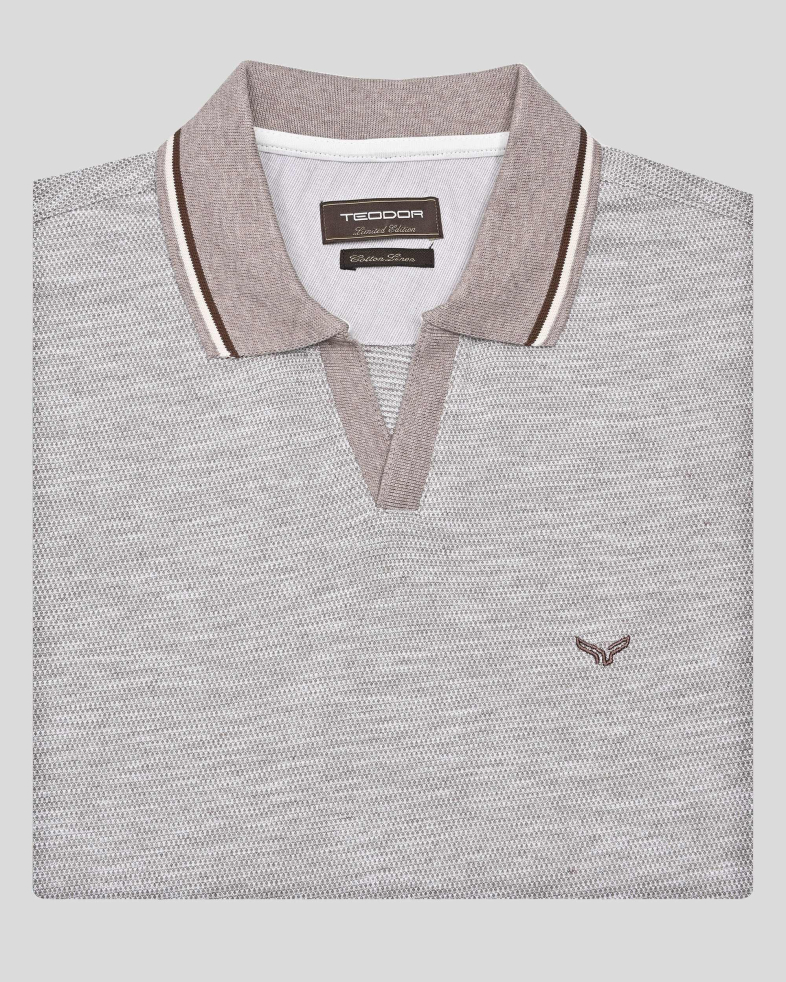 TRICOU POLO BEJ 250110131785-3 06