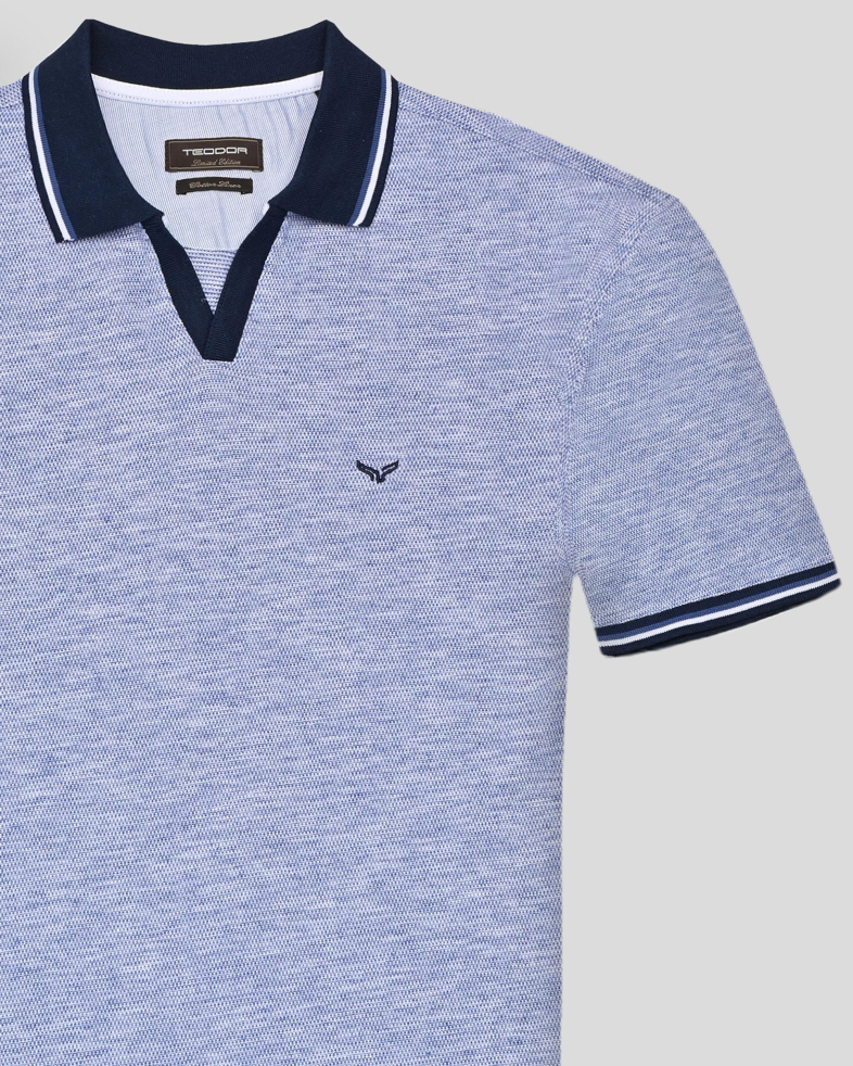 TRICOU POLO ALBASTRU 250110131785-5 05