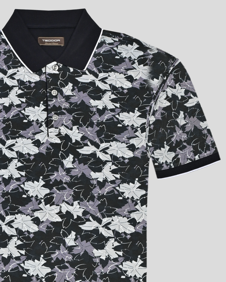TRICOU POLO MULTICOLOR PRINT FLORAL 250110131800-2 05