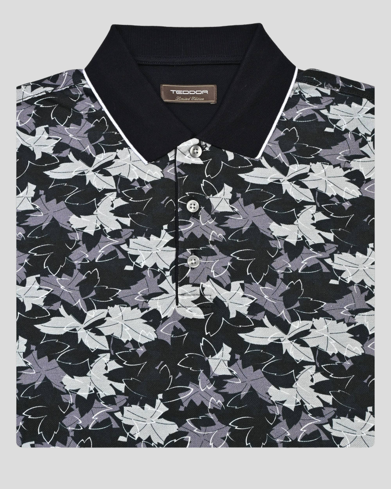 TRICOU POLO MULTICOLOR PRINT FLORAL 250110131800-2 06