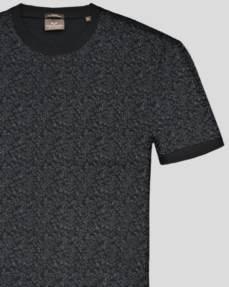TRICOU NEGRU PRINT GEOMETRIC 250110131803-2 05
