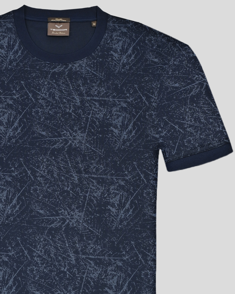 TRICOU BLEUMARIN PRINT GEOMETRIC 250110131803-3 05