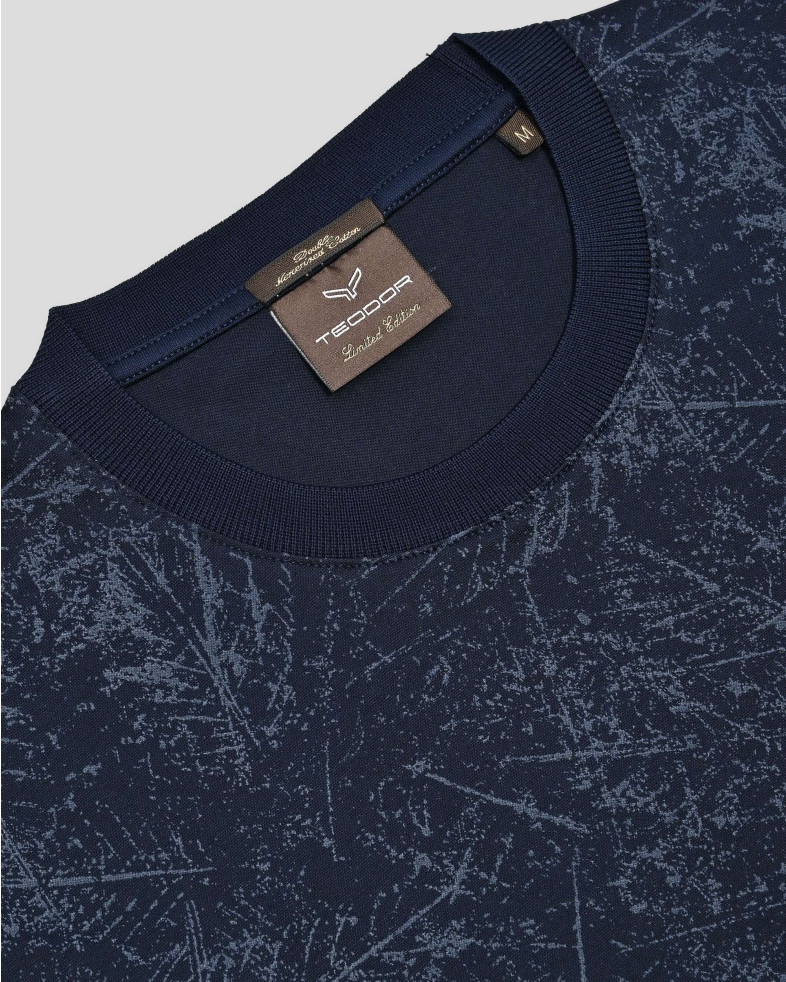 TRICOU BLEUMARIN PRINT GEOMETRIC 250110131803-3 07