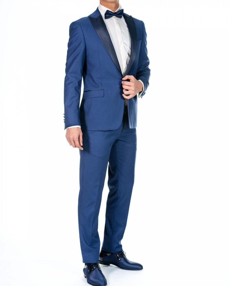 COSTUM STRUCTURAT CU REVER SATINAT 190116011054-2 01