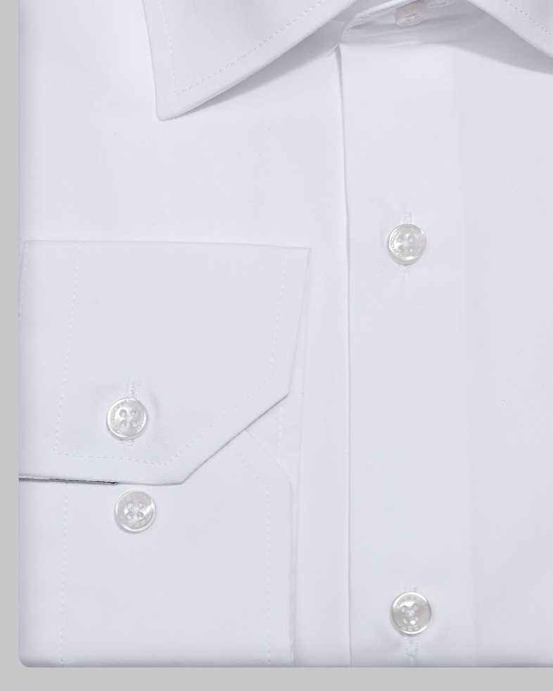 CĂMAȘĂ CLASIC POPLIN ÎN NUANTA ALBA 05044469-2 05
