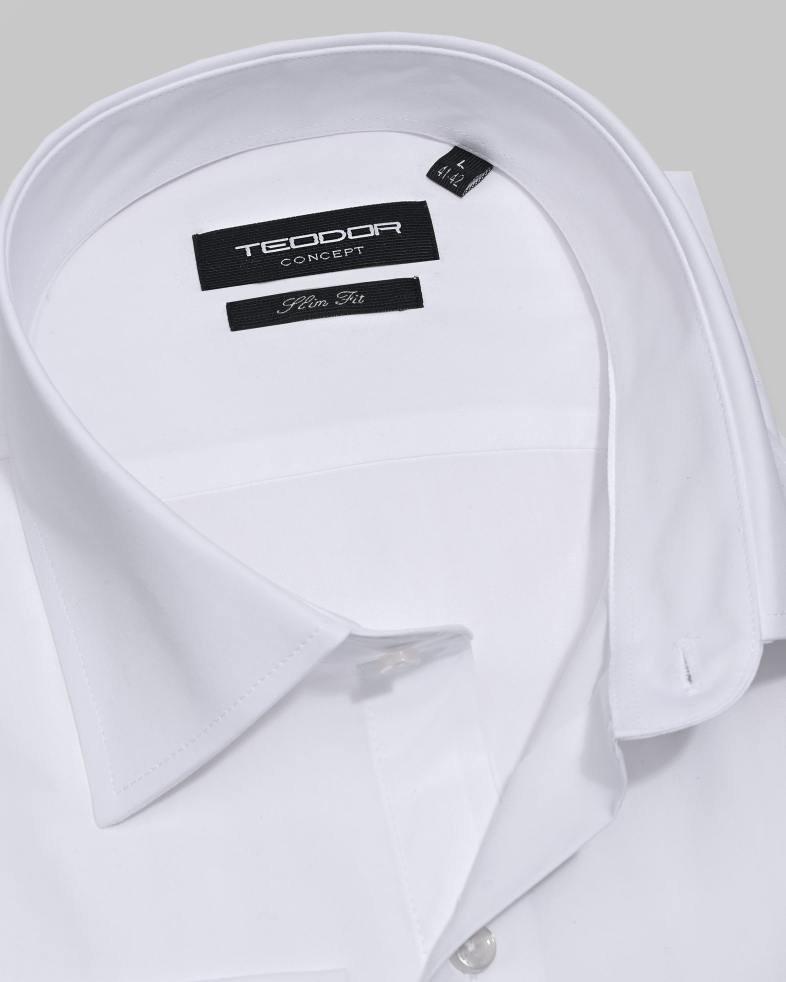 CĂMAȘĂ CLASIC POPLIN ÎN NUANTA ALBA 05044469-2 06