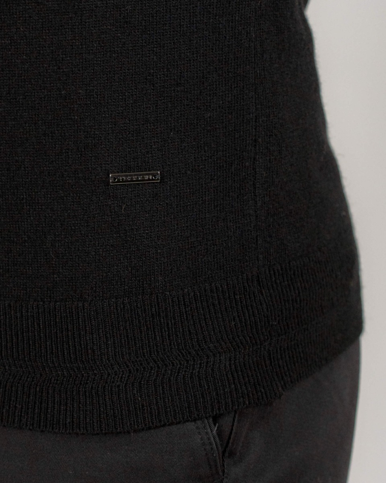 PULOVER NEGRU GULER POLO 210241055233-1 05