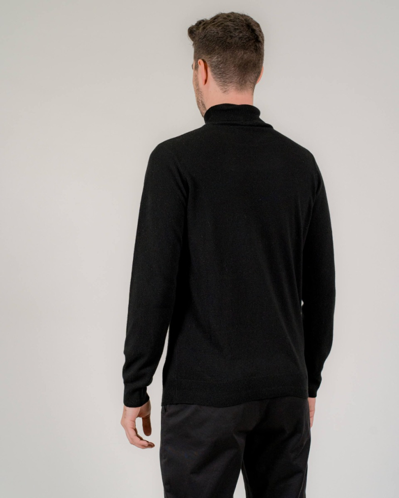 PULOVER NEGRU GULER POLO 210241055233-1 07