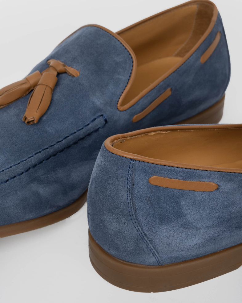MOCASINI ALBASTRI PIELE NATURALA 230151172108-4 05