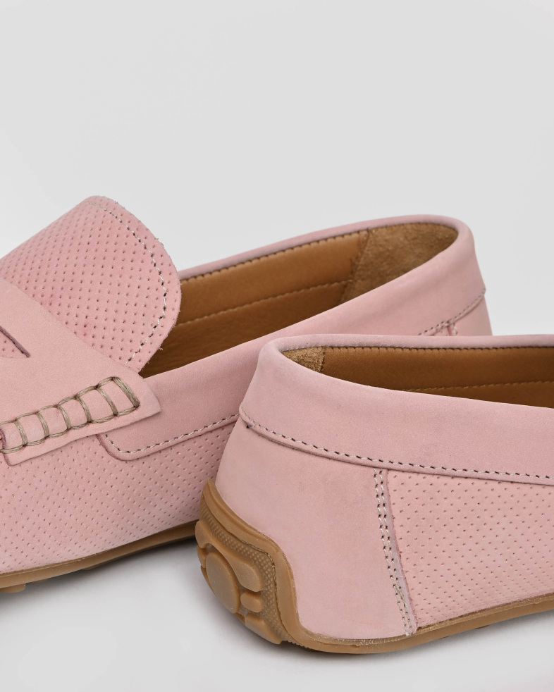 MOCASINI ROZ PIELE NATURALA 240122172194-5 05