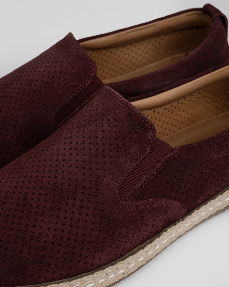 ESPADRILE BORDO PIELE NATURALA 240122172197-7 04