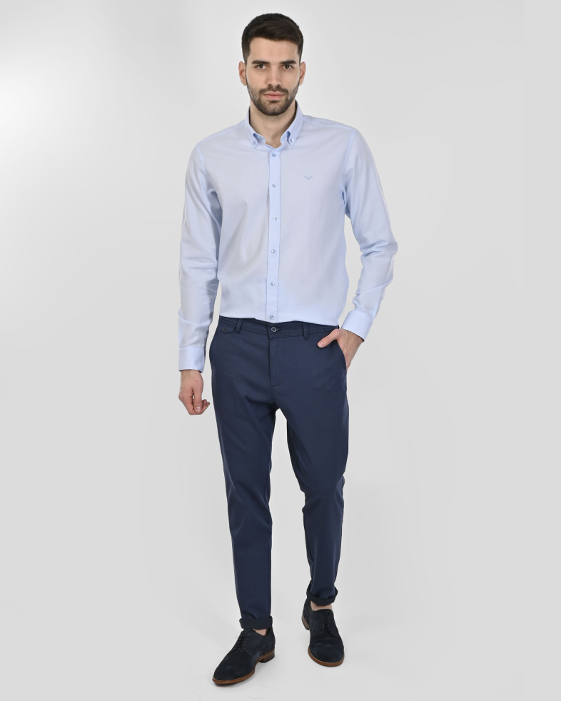 PANTALONI ALBASTRI 250113088596-3 02