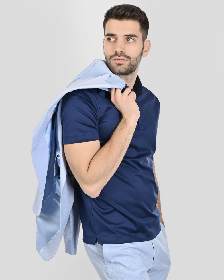 TRICOU POLO ALBASTRU 250110131774-4 05