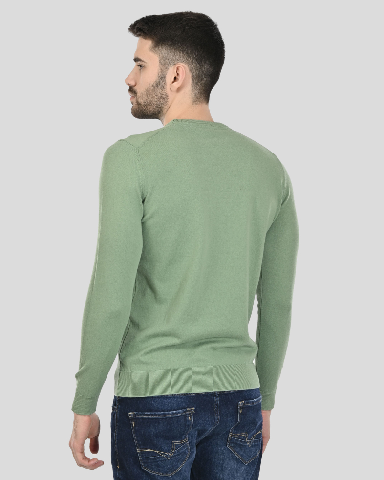 PULOVER VERDE GULER ROTUND 250108055390-12 09