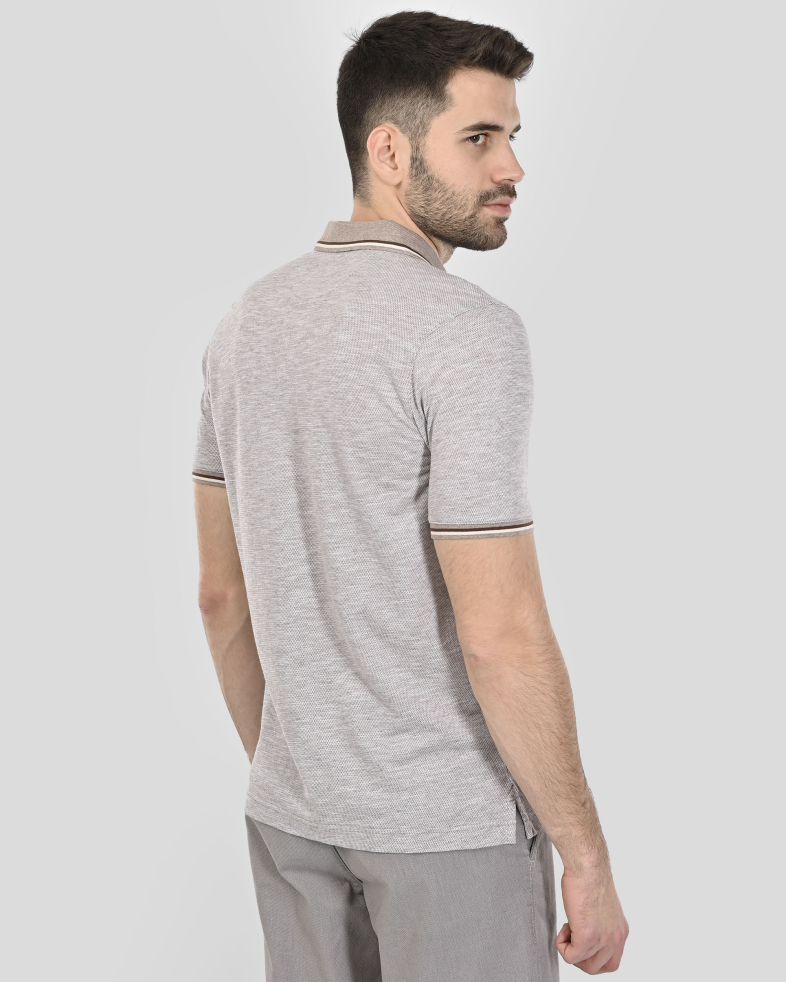 TRICOU POLO BEJ 250110131785-3 08