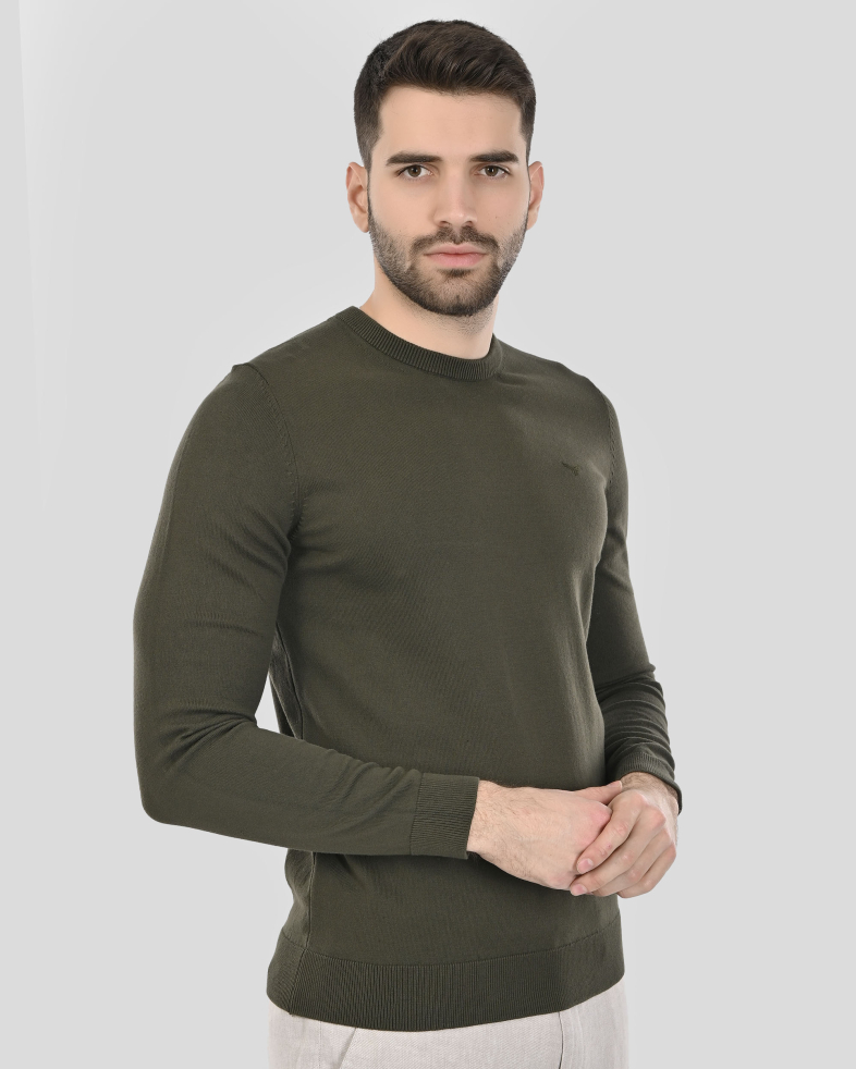 PULOVER VERDE GULER ROTUND 250108055390-5 03