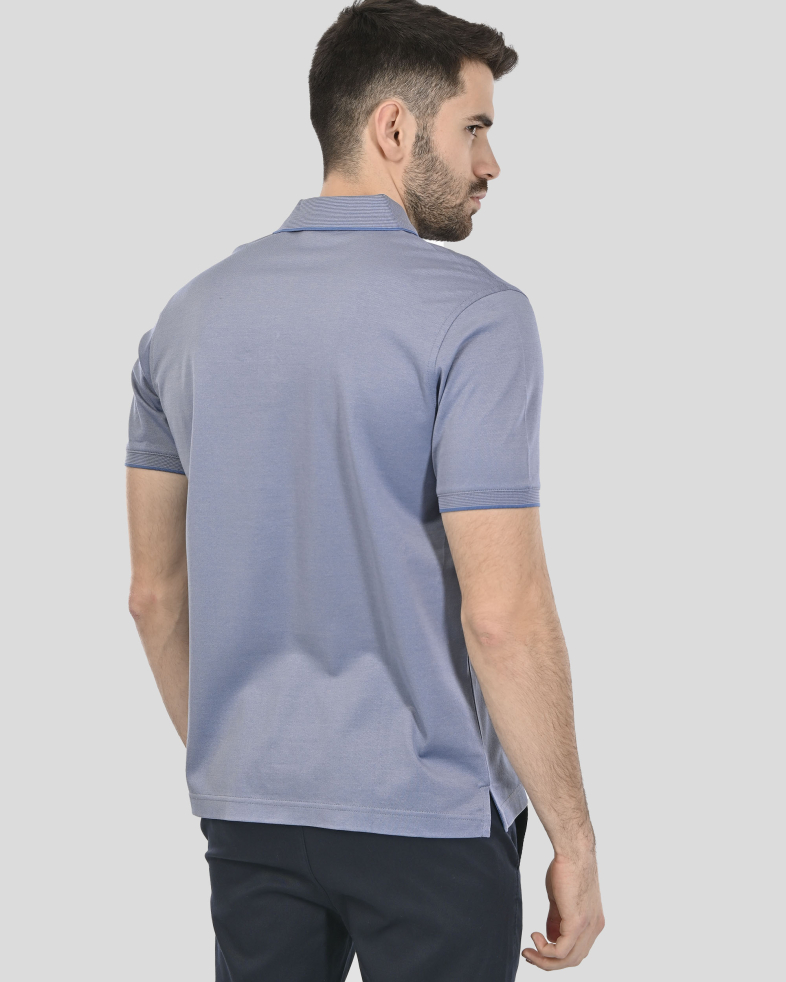 TRICOU POLO ALBASTRU 250110131799-4 08