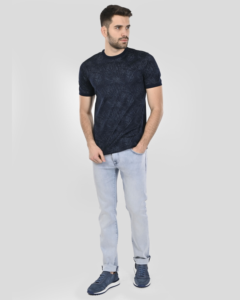 TRICOU BLEUMARIN PRINT GEOMETRIC 250110131803-3 02
