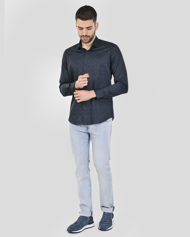 CAMASA SLIM BLEUMARIN PRINT GEOMETRIC 250135045074-1 02
