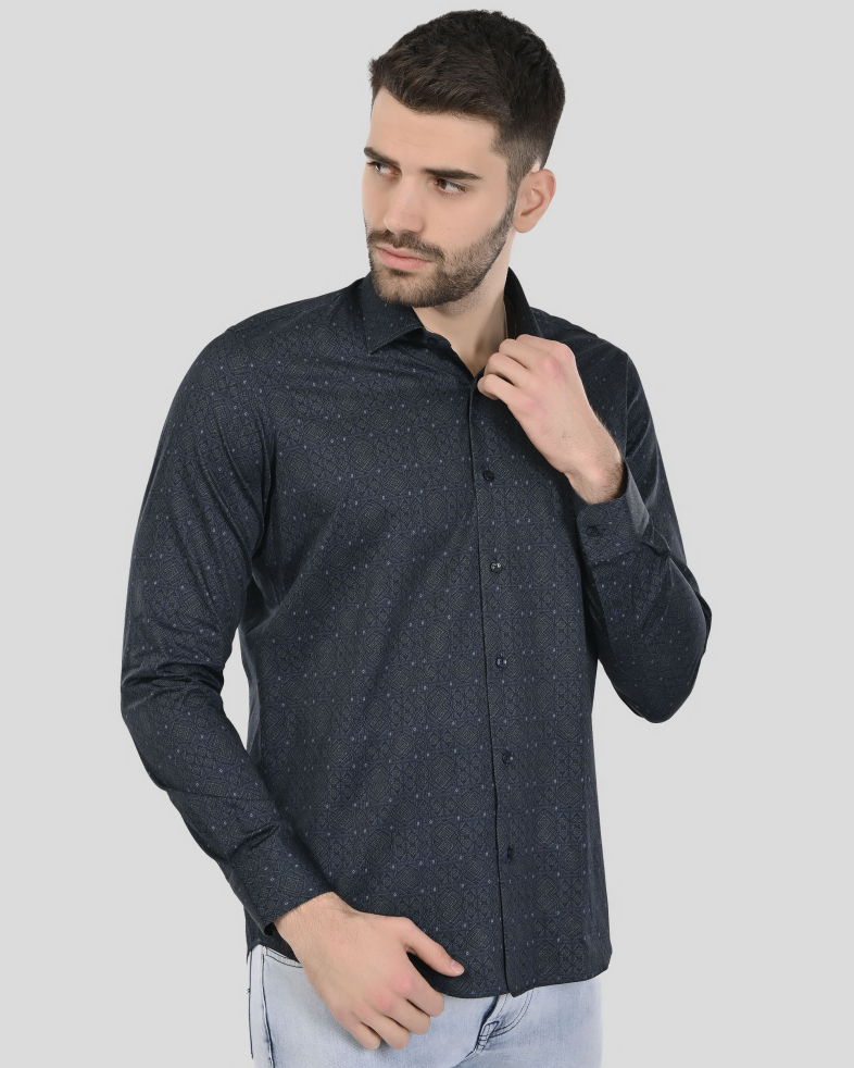 CAMASA SLIM BLEUMARIN PRINT GEOMETRIC 250135045074-1 03