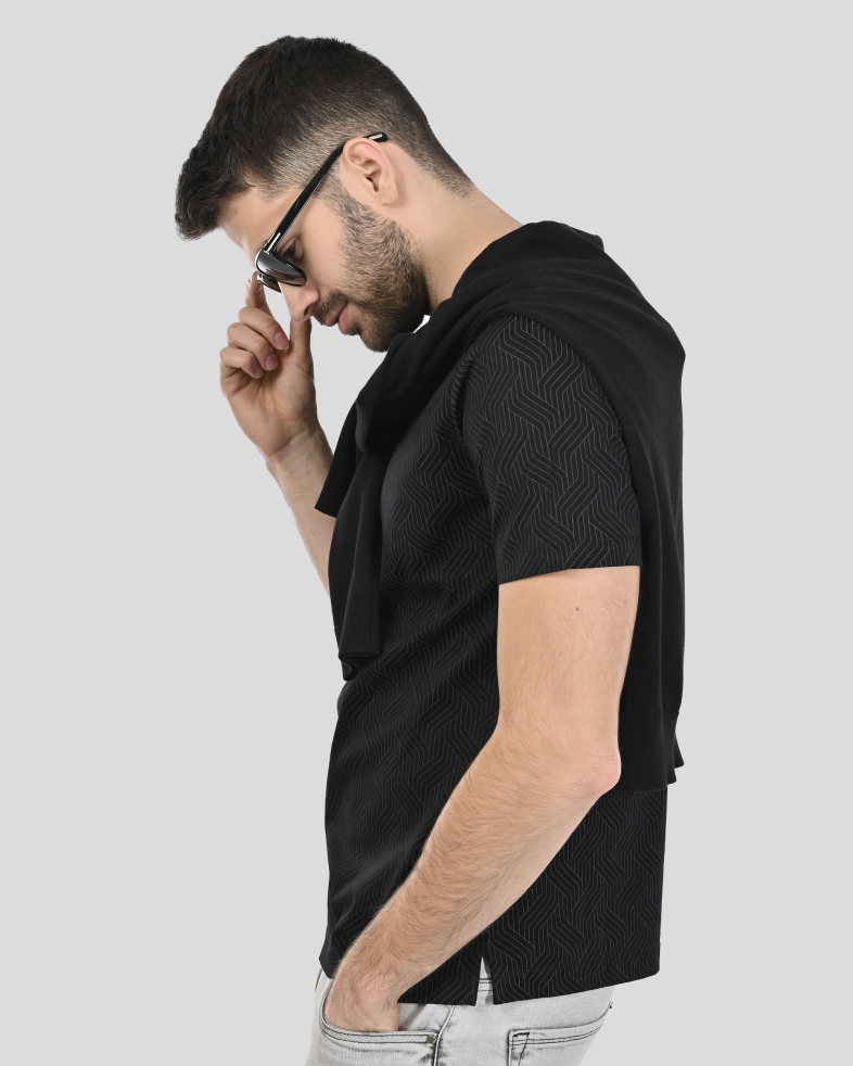 PULOVER NEGRU GULER IN V 250108055391-1 05