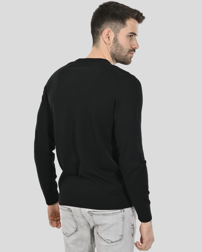 PULOVER NEGRU GULER IN V 250108055391-1 09