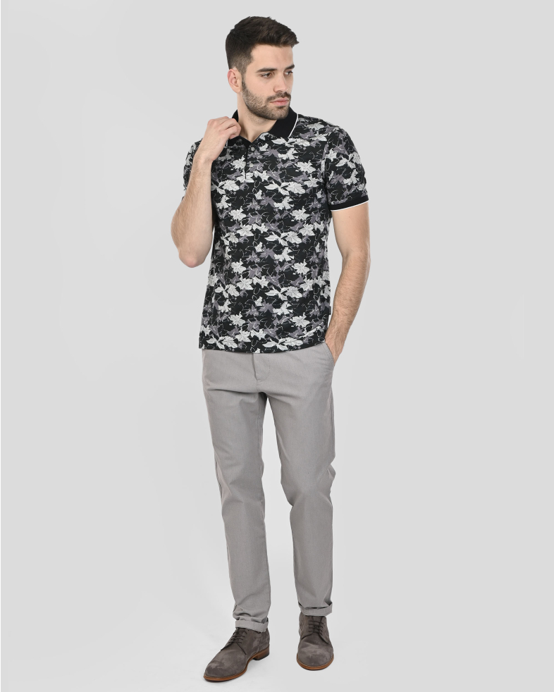TRICOU POLO MULTICOLOR PRINT FLORAL 250110131800-2 02