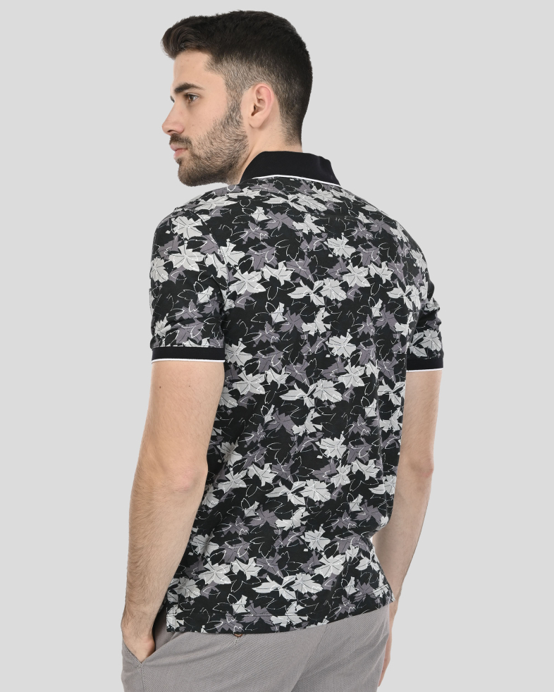 TRICOU POLO MULTICOLOR PRINT FLORAL 250110131800-2 08
