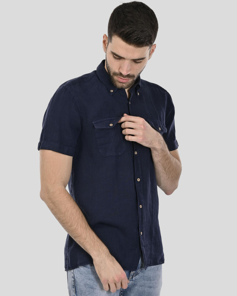 CAMASA BLEUMARIN  MANECA SCURTA 240135045003-3 03