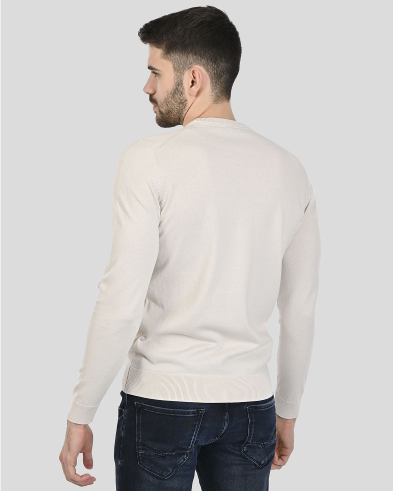 PULOVER BEJ GULER ROTUND 250108055390-7 08