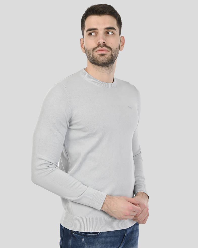 PULOVER GRI GULER ROTUND 250108055390-4 03