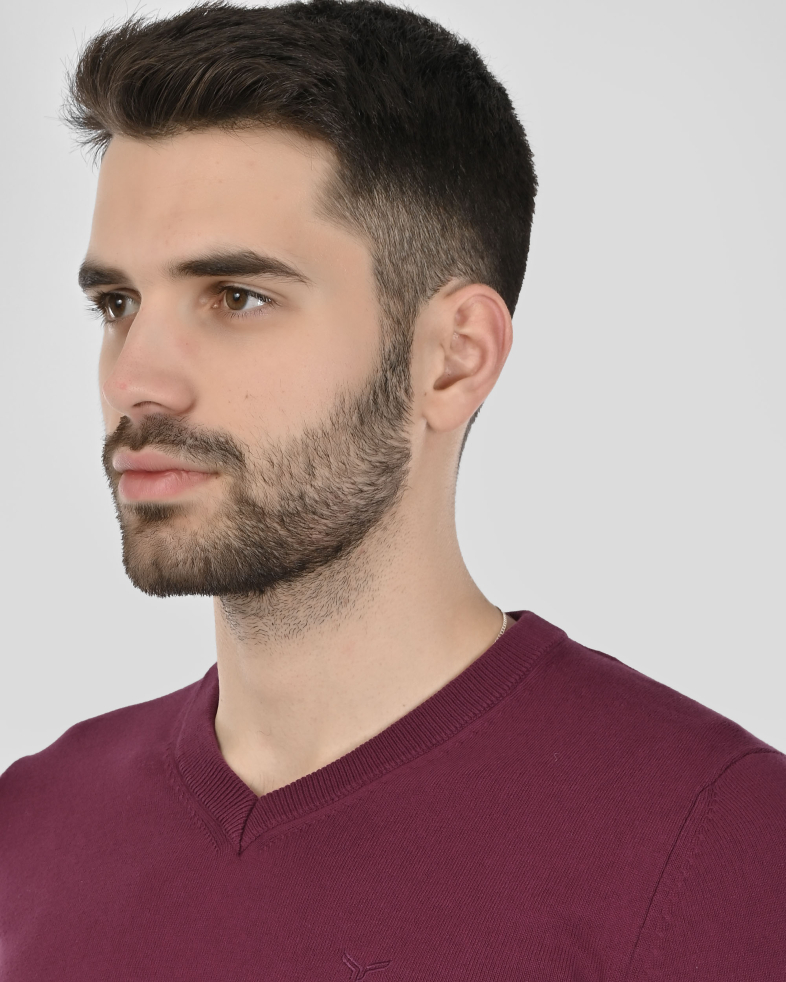 PULOVER BORDO GULER IN V 250108055391-11 04